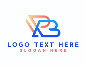 Tech - Tech Media Letter B logo design