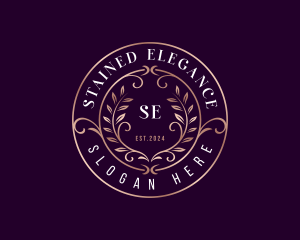 Elegant Florist Boutique logo design