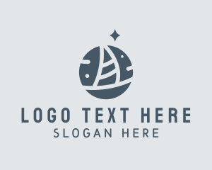 Star - Star Sailing Boat logo design