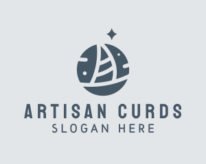 Ocean Marine Sailboat logo design