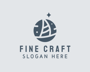 Ocean Marine Sailboat logo design