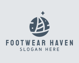 Ocean Marine Sailboat logo design