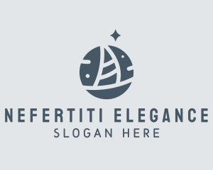 Ocean Marine Sailboat logo design