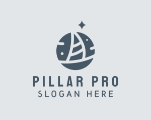 Ocean Marine Sailboat logo design