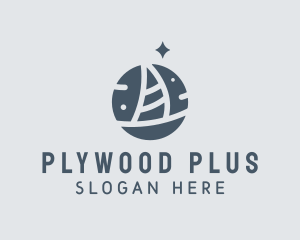 Ocean Marine Sailboat logo design