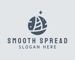 Ocean Marine Sailboat logo design