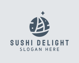 Ocean Marine Sailboat logo design