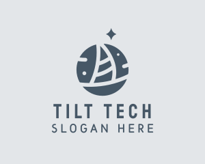 Ocean Marine Sailboat logo design