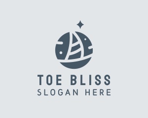 Ocean Marine Sailboat logo design