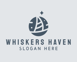 Ocean Marine Sailboat logo design