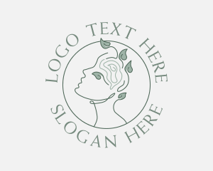 Trauma - Leaf Brain Mental Health logo design