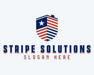 Patriotic Realty Property logo design