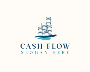 Money Cash Coins logo design