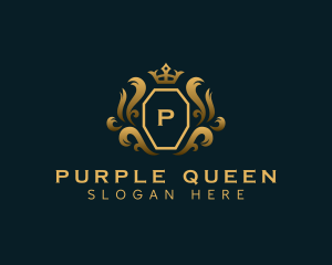 Crown Royal Shield Boutique logo design