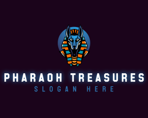 Egyptian - Anubis Egyptian Pharaoh logo design