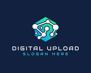Upload - Network Technology Link logo design