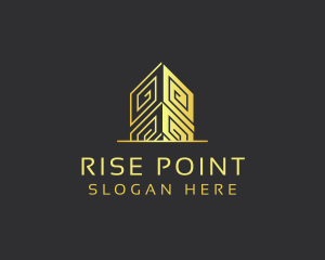 Ethnic Building  Real Estate logo design