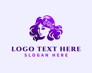 Lady Hair Salon Logo