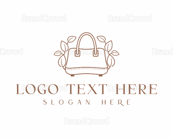 Floral Fashion Bag Logo