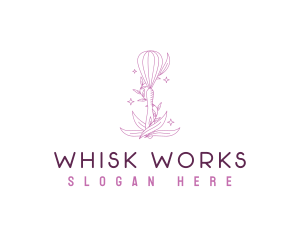 Whisk - Baking Chef Whisk logo design