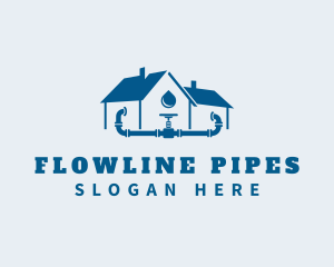 Pipes - Pipes House Plumbing logo design