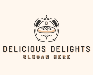 Wheat Bread Bakery logo design