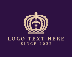 Kingdom - Royal Crown Monarchy logo design