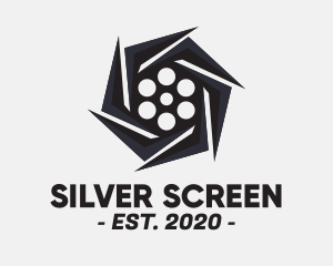Movie Production - Modern Film Reel logo design