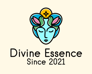 Goddess - Nature Deity Mother Goddess logo design