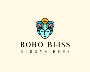 Nature Deity Mother Goddess logo design