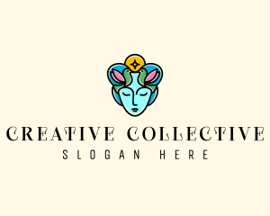 Nature Deity Mother Goddess logo design