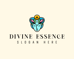 Nature Deity Mother Goddess logo design