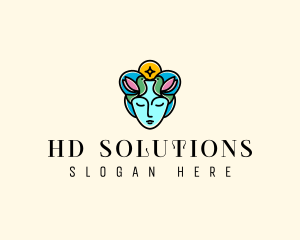 Nature Deity Mother Goddess logo design