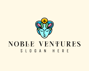 Nature Deity Mother Goddess logo design