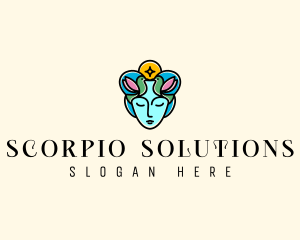 Nature Deity Mother Goddess logo design