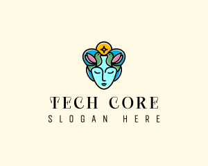 Nature Deity Mother Goddess logo design