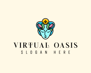 Nature Deity Mother Goddess logo design