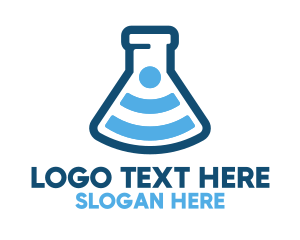 Signal Laboratory Flask Logo