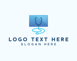 Blue Medical Monitor Logo