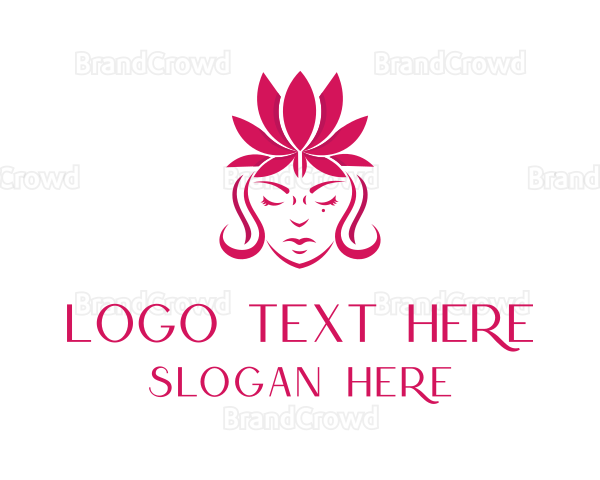 Lotus Beauty Salon Logo