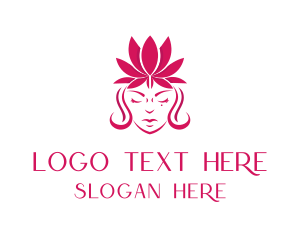 Parlour - Lotus Beauty Salon logo design