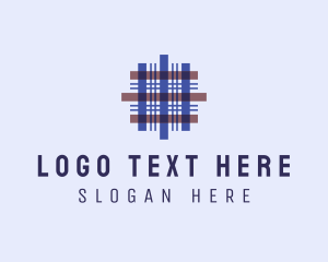 Interwoven - Clothing Fabric Textile logo design