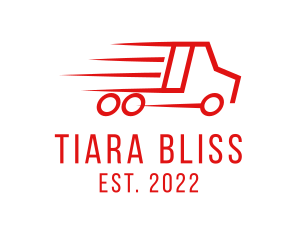 Fast Delivery Truck  logo design