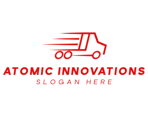 Fast Delivery Truck  logo design