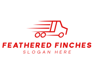 Fast Delivery Truck  logo design