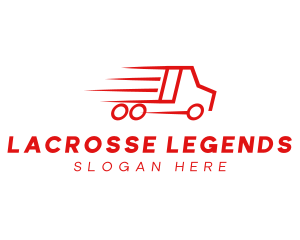 Fast Delivery Truck  logo design