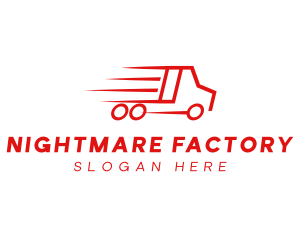 Fast Delivery Truck  logo design