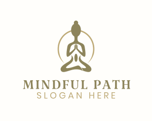 Enlightenment - Meditation Yoga Spa logo design