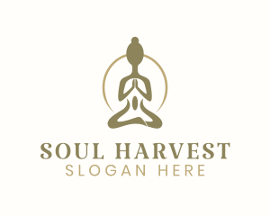 Meditation Yoga Spa logo design