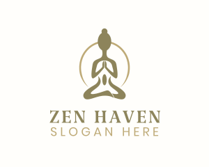 Meditation Yoga Spa logo design